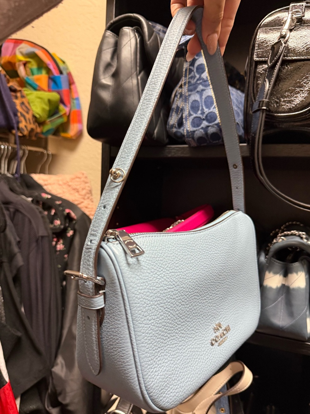 Kailey Shoulder Bag Bluebell - Picture 2 of 3